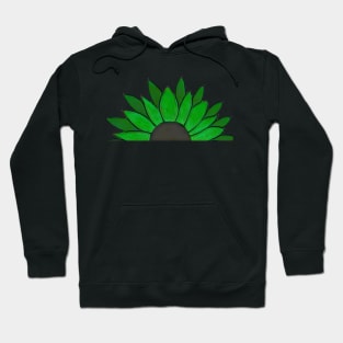 Sunflower half 12 Hoodie